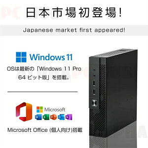 5�N�ԋ��ۏ؁������ݒ�ς� �f�X�N�g�b�v�p�\�R�� �~�jPC Windows11Pro �~�j�p�\�R�� mini office�t�� ���� �C���e�� intel core i5/i7