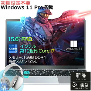�y�O�N�ۏ؁z �m�[�g�p�\�R�� �p�\�R�� PC Intel �V�i ��12���� Core i7 �m�[�gPC �����\ 15.6�^ CPU Core i7���� ���S�Ҍ��� Windows1