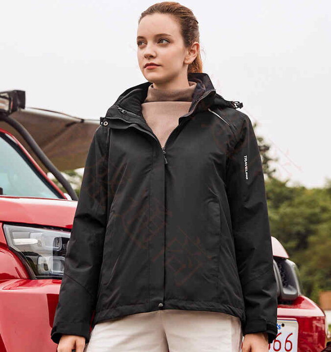楽天市場 マウンテンパーカー レディース パーカー 登山服 取り外し拆 マウンテンジャケット マンパ マウンパ アウトドア ジャケット 春 秋 冬 防風 アウター 冬着 防寒対策 登山 山登り スポーツ 通学 通勤 釣り 暖かい おしゃれ a Welove
