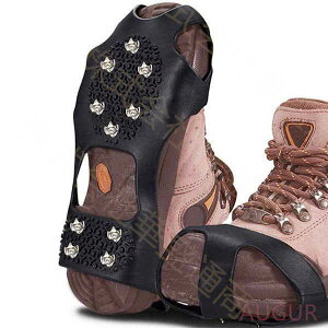 【予約販売】アイゼン スノースパイク 簡易アイゼン 軽アイゼン チェーン スパイク 滑り止め チェーンスパイク 靴底用滑り止め 簡単装着 収納袋付 登山 雪山 磯釣り 沢登り トレッキング お