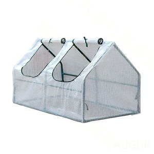 【予約販売】温室 ビニールハウス 巻き上げ式 横型タイプ ガーデンハウス ガーデン温室 フラワースタンド 家庭菜園 観葉植物 巻き上げ式 家庭用 ガレージ 屋外 花 防雨・防寒 害虫・鳥防止