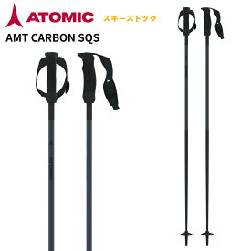 ストック　スキーポール 2023 ATOMIC アトミック AMT CARBON SQS ストック AJ5005696 Black / Anthracite