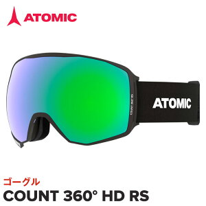 2021 ATOMIC ゴーグル AN5106118 COUNT 360° HD RS アトミック BLACK スキー スノボ スノーボード