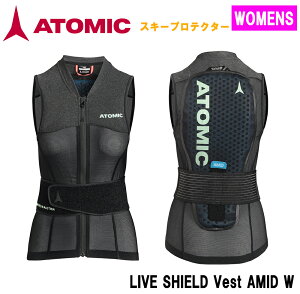 ATOMIC Ag~bN veN^[ LIVE SHIELD Vest AMID W BODY PROTECTION AN5205038 fB[X pҐveN^[