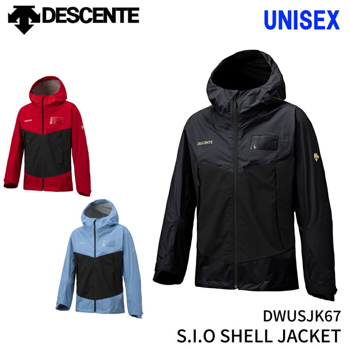 楽天市場】DESCENTE デサント スキーウェア シェル ジャケット S.I.O  