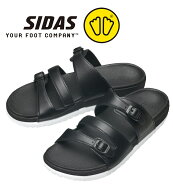 SIDAS シダス 3D SANDAL CRUELLA クルエラ ブラック 3Dサンダル レディース