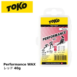 TOKO gR WAX Performance ptH[}X bh 40g XL[ Xm[{[h eiX 5501029 ǐՃ[֑