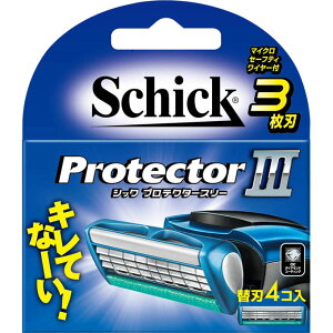 プロテクタースリー替刃 4コ入 ウェルパーク【税込3980円以上で送料無料】▲AB