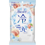 ビオレ冷シートももせっけん　20枚 ウェルパーク【税込3980円以上で送料無料】▲AB