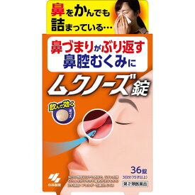 第2類医薬品★ムクノーズ　36錠▲A