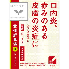 第2類医薬品漢方セラピー黄連解毒湯　24包 ウェルパーク4/23安薬▲B1
