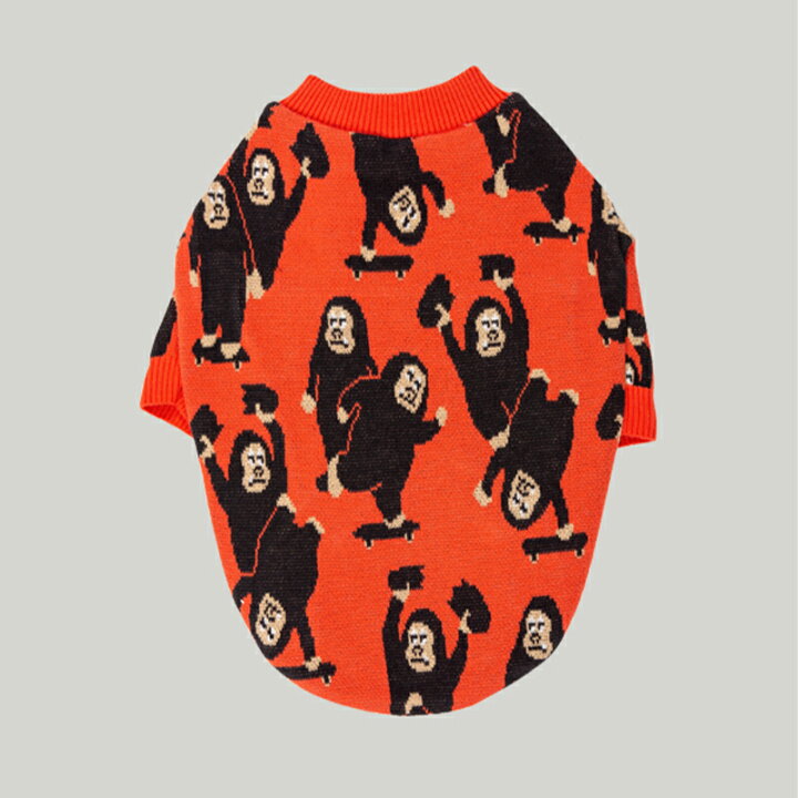 楽天市場 Andblank バッドキングコングニット Sm M L Xl Xxl 犬 服 犬の服 秋 冬 ニット ドッグウェア 海外 ブランド おしゃれ キャラクター かわいい シンプル セーター ゴリラ 犬の服 ドッグウェア ベストフレンズ Best Friends ベストフレンズ