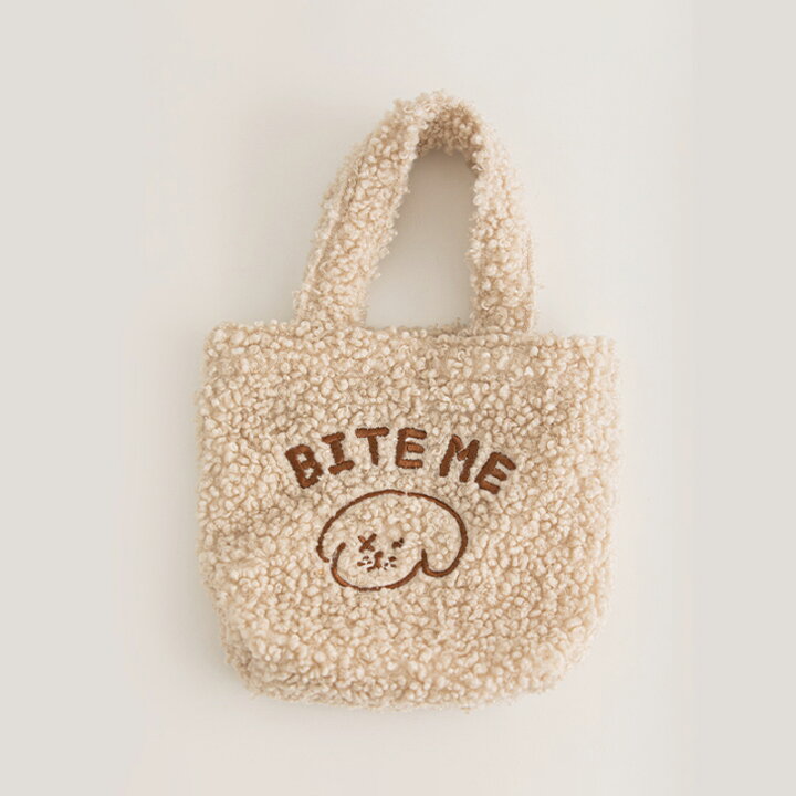 楽天市場 Bite Me バイトミー ミニブークレトートバッグ 全2色 犬 散歩 バッグ マナーポーチ グッズ トートバッグ かわいい ロゴ マスコット 刺繍 ユニセックス 韓国ブランド プレゼント ペット用品 犬の服 ドッグウェア ベストフレンズ Best Friends
