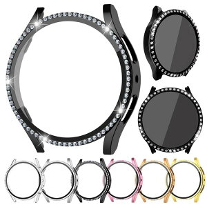 GalaxyWatch6�P�[�X�ϏՌ��J�o�[���킢��/���炫�烉�C���X�g�[���G���K���g�����K���X�K���X�t�B�����t���S�ʕی�t���ی�P�[�X�M�����N�V�[�E�H�b�`640/44mm�P�F/�N���A�t�B������̃n�[�h