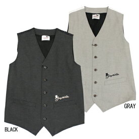 【期間限定40％OFF】GANGSTERVILLE　メンズ ベスト 18SS03 HARLEQUIN - VEST