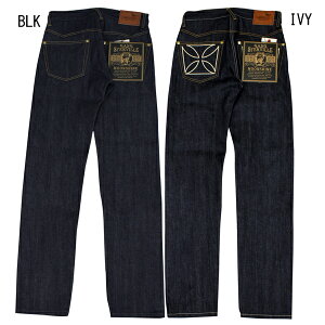 GLAD HAND GANGSTERVILLE �M�����O�X�^�[�r���@�C���f�B�S�f�j���@THUG -DENIM IRONCROSS SLIM RIGID �W�[���Y�@�N���X �y�X�������W�b�h�z�@GSV-16-AW-37�@17-SS-14
