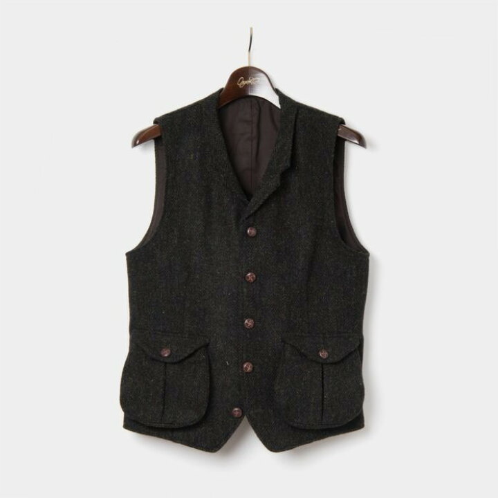 楽天市場】ORGUEIL Harris Tweed Gilet【OR-4239】ハリスツイードジレ 