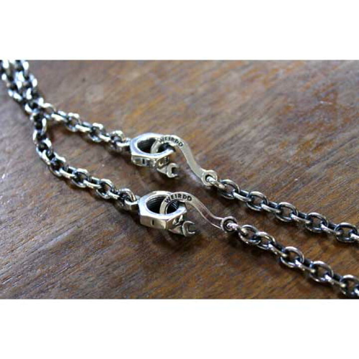 楽天市場】ウィアード weirdo シルバーチェーン【50cm】jewelry NUT WP 