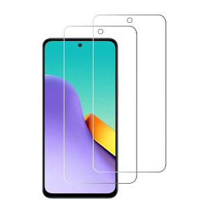 【2枚セット】 FOR Redmi 12 5G フィルム 強化ガラス 旭硝子製 FOR Redmi 12 5G ガラスフィルム 全面保護 硬度9H 飛散防止 指紋防止 自動吸着 気泡防止 液晶保護フィルム