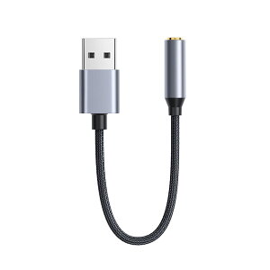 USB I[fBI ϊA_v^ USB2.0 to 3.5mm ϊP[u Ot TEhJ[h 4 TRRS ϊ Cz PS4 KpUSB to 3.5mmI[fBIo WindowsAMac OS/XALinuxAWindows Surface 3 proΉ(Vo[