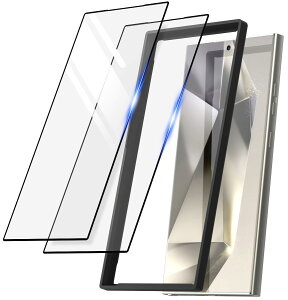 �yararee�z Galaxy S24 Ultra �Ή� �t�B���� (2����) �ȒP �\�t�� �K�C�h �t 9H �K���X �w�� �C�A �� �h�~ �K���X�t�B���� [ Samsung GalaxyS24 Ultra �T���X�� �M�����N�V�[ S24 �E���g�� �Ή� ] Core �N���A