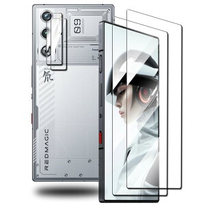 RedMagic 9 Pro �K���X�t�B����+ RedMagic 9 Pro�J�����t�B�����y���Ɏq���{���zRedMagic 9 Pro �w��F�ؑΉ� �d�x9H �ϏՌ� �X�N���b�`�h�~ �����z�� �I�o�I�[�o�[�h�~ �C�A�[�� �w��h�~ RedMagic 9 Pro ��