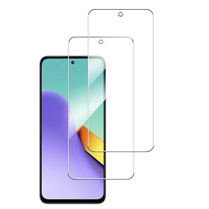 HUAKE KXtB Xiaomi Redmi 12 5G XIG03 p YɎqfސ  KX wh~ t ی tB YJo[y(2)KXtB z