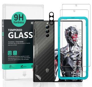 IBYWIND KXtB ZTE nubia Red Magic 8 Pro 5G/Red Magic 8S Proi6.8C`jpXN[veN^[ KX2 JYveN^[1 ăJ[{t@Co[tB1 [w