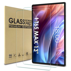 WD&CD Teclast T65 MAX 13C` Ή KXtB [2] KX ʕیtB Teclast P30T Ή tیtB dx9H ߗ Uh~ ϏՌ wh~ CA[ z \t