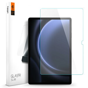Spigen �K���X�t�B���� Galaxy Tab S9 FE Plus �p �ی� �t�B���� 9H �d�x �M�����N�V�[ tab s9 fe plus �Ή� 1����