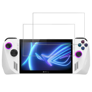 �y2���Z�b�g�z For ASUS ROG Ally X �p �t�B���� �ی�t�B���� ���� �K���X�t�B���� �yNOUKAJU�z ASUS ROG Ally X �p �t���ی�t�B���� �����K���X �����ߗ� �d�x9H ��U�h�~ �C�A�h�~ �w��h�~ �����z�� 