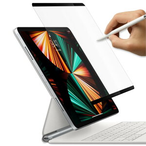 LOE(G) iPad Pro 12.9 ی tB ㎿ɏĂ悤 y[p[ZX tB yimTNV+}Olbgz ȒP (ACpbhv12.9 5 2021 4 2020 3 2018)