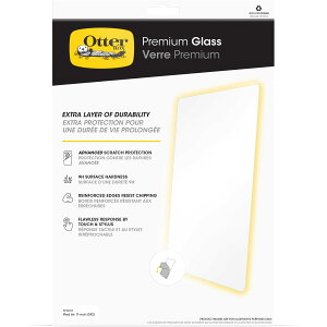 �y�������K�i�zOtterBox Premium Glass Antimicrobial iPad Air 11inch�iM2�j�p�ی�K���X Clear�k�I�b�^�[�{�b�N�X�l