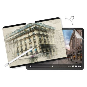 yMagEasyz iPad Pro 2024 11C` Ή tB 2 Zbg ̂悤ȏSn }Olbg E wh~ 炳  CXg یtB [ ACpbhv 11 M4 Ή ] Easy Paper Pro (2 in 1)