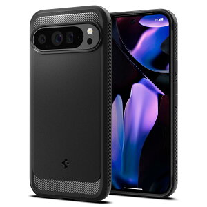 Spigen Pixel9 Pro XL P[X TPU \tgP[X ČRMILKi擾 ϏՌ h~ Jی Xgbvz[t CX[d MbhEA[}[ ACS07719 (}bgEubN)