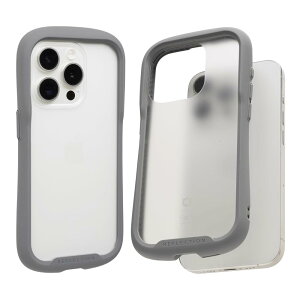 iFace Reflection Frost iPhone 15 Pro P[X tXgNA KX (tXg/O[)yw䂪ڗɂ ϖh~ KX  ܂KX ACtFCX ACtH15v iphone15pro p 