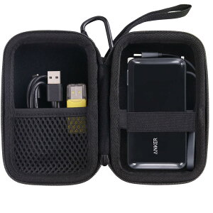 WAIYUJP[P[X݊ Anker Power Bank (10000mAh, Fusion, Built-In 10000mAh 30Wo̓oCobe) ی LO [P[X ()