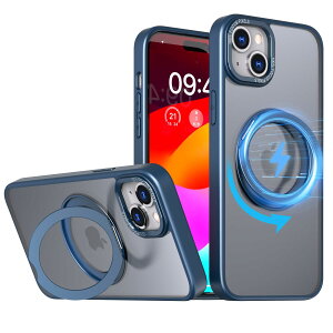 cuΉ iPhone 15 P[X MagsafeΉ 360x]X^h ی^ }Olbg ACtH15 Jo[ ق15 X}zP[X ϏՌ JYی  CX[d ԍڃz_[ 