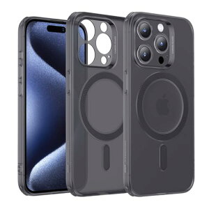 ESR iPhone 15 Pro �P�[�X ���^ �_�� MagSafe�Ή� �R�p�K�i�ی� ���ϑϐ� �Ϗ��� iPhone 15 Pro �p���A�V���R���P�[�X ���C�z���X�}�z�P�[�X Zero�V���[�Y �u���b�N