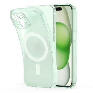 ESR iPhone 15 �P�[�X���^ �_�� MagSafe�Ή� �R�p�K�i�ی� ���ϑϐ� �Ϗ��� iPhone 15 �p���C�z���X�}�z�P�[�X Zero�V���[�Y ������O���[��
