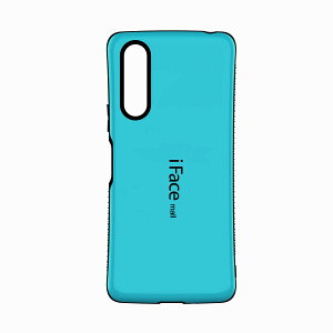 iFace mall Xperia 10 V ケース SO-52D SOG11 A302SO XQ-DC44 カバー エクスペリア10V アイフェイス モール スマホケース ストラップホール ハードケース ワイヤレス充電対応 (ライトブルー)