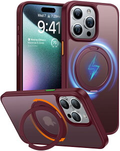 TORRAS iPhone 15 Pro p P[Xy@\360x]X^hzcΉ Halbach}Olbg MagSafeΉ ČRMILKiϏՌ O wh~ phone15propP[X 6.1C`uUPRO Ostand RvCbh