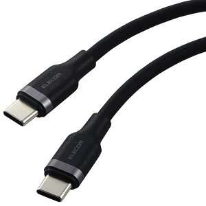 GR USB Type C P[u 2m 100W PDΉ [d VRf Ȃ߂炩 炩 y MacBook/iPad/Galaxy/Android X}z ^ubg Ή z ubN MPA-CCECSS20BK