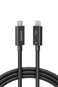 Anker USB-C  USB-C P[u Thunderbolt 4 (100W, 40Gbps) 2.0m 100Wo 8KΉ 40Gbps f[^] iPhone15 Galaxy S24 MacBook Pro iPad Pro eΉ 2.0m ubN