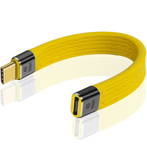 Duttek USB Type C [dP[uZ13CMA]40Gbps USB-C to USB C IXXϊP[uAT_[{g3Ή 100W PD}[dA8K@60HZ rfIуf[^ɑΉB
