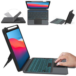 u cu iPad 10 L[{[hP[X 10.9C` ^b`pbht 3foCXؑ E iPad 10 L[{[h Bluetooth 7FobNCg Type-C[d y[ ipad 10 P[X L[
