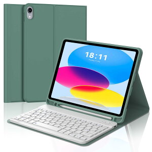 y2024NŁz iPad 10 L[{[hP[X 2022 10.9C` BluetoothL[{[h E 蒠^ I[gX[v X^h@\ Pencil[ Sʕی h~ px iPad 10 L[{[