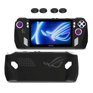 ASUS ROG Ally �p �P�[�X �J�o�[ �ی�P�[�X�yNOUKAJU�zFor ROG Ally �P�[�X �ی�J�o�[ �V���R���f�� ���h�~ �S�ʕی� �ϏՌ� �y�� ���M�݌v ����~�� (�u���b�N)