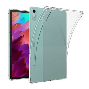 For Lenovo Tab P12 �P�[�X ���m�{ Tab P12 12.7�C���` �\�t�g�P�[�X �ylarfbulroc�z�N���X�^�� ���^�y�� TPU�f�� �ی�J�o�[ Lenovo Tab P12 �Ή�