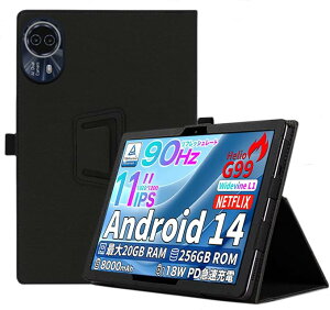 For TECLAST T50 Max �P�[�X �p�x���� �㎿PU���U�[ �L�Y�h�~ TECLAST T50 Max �J�o�[ ���^ �y�� �C�菝�h�~ �܂��� �S�ʕی�^ �����^ TECLAST T50 Max 11�C���`��p �P�[�X �J�o�[ (�u���b�N)